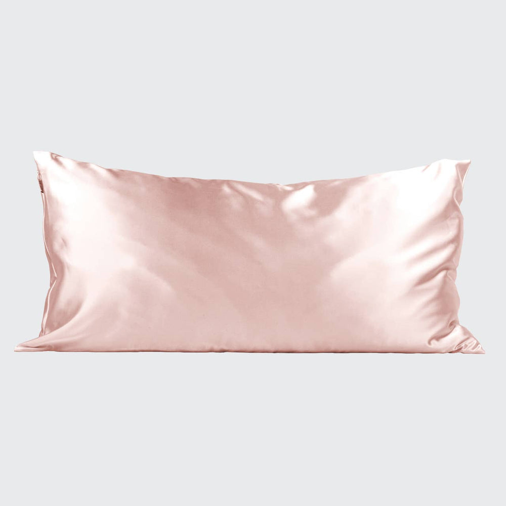 
                
                    Load image into Gallery viewer, Satin King Pillowcase - Blush
                
            