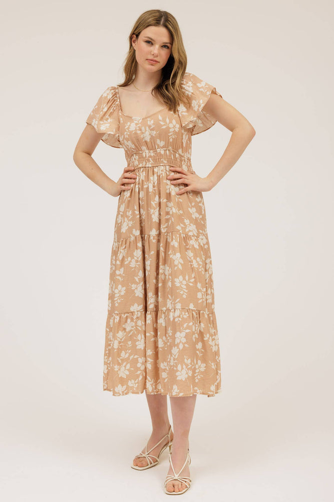 
                
                    Load image into Gallery viewer, Gather Love Midi Dress
                
            