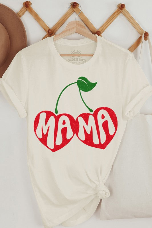 Mama Cherry Retro Oversized T Shirt