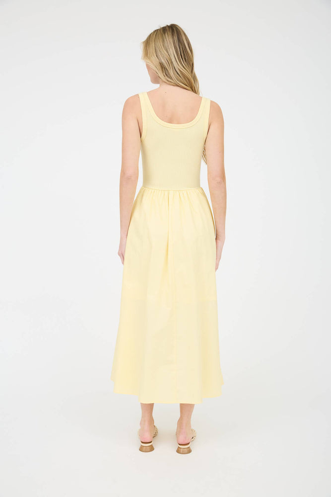 Sage Blossom Tank  Dress