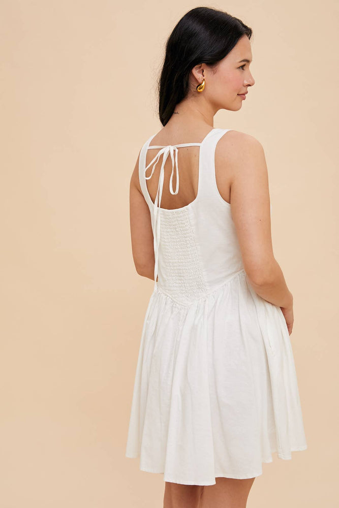 Sunshine Linen Blend Dress