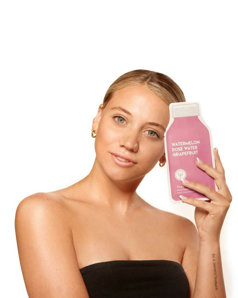 The Pink Dream Moisturizing Raw Juice Sheet Mask