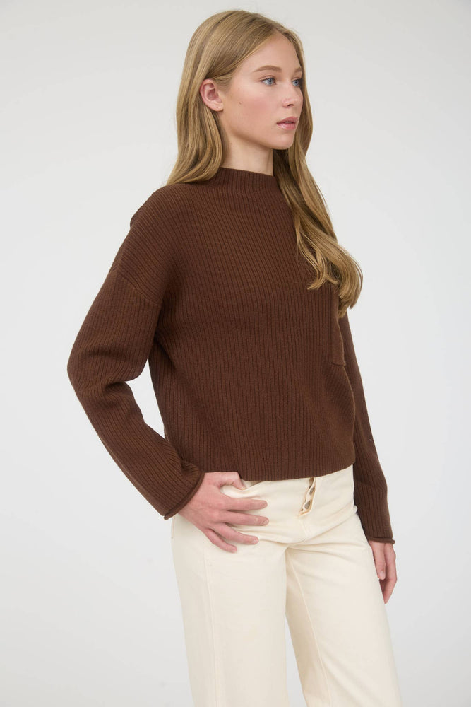 Central Park Long Sleeve Pocket Sweater