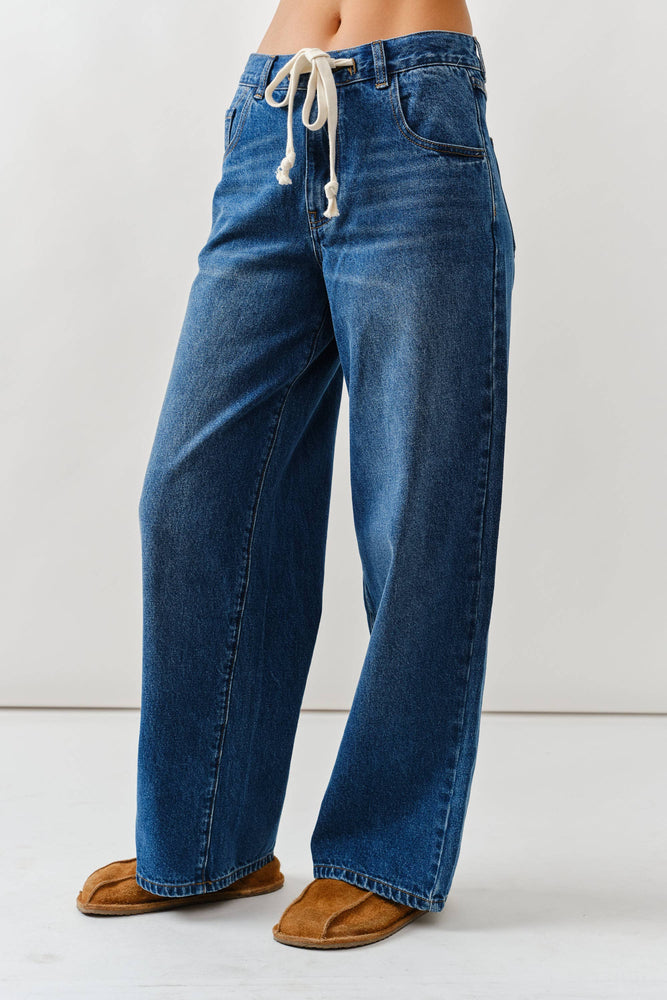 Artist Drawstring Jeans