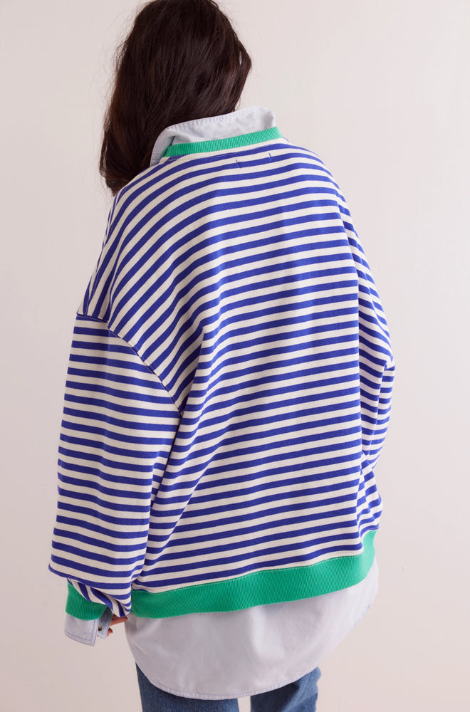Classic Striped Crew