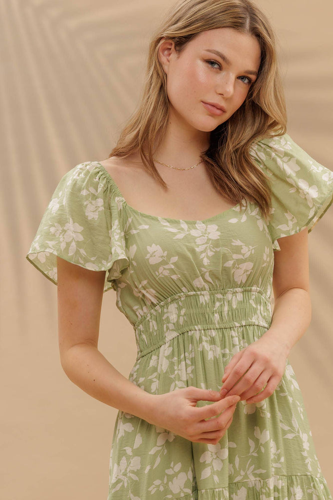 
                
                    Load image into Gallery viewer, Gather Love Midi Dress
                
            