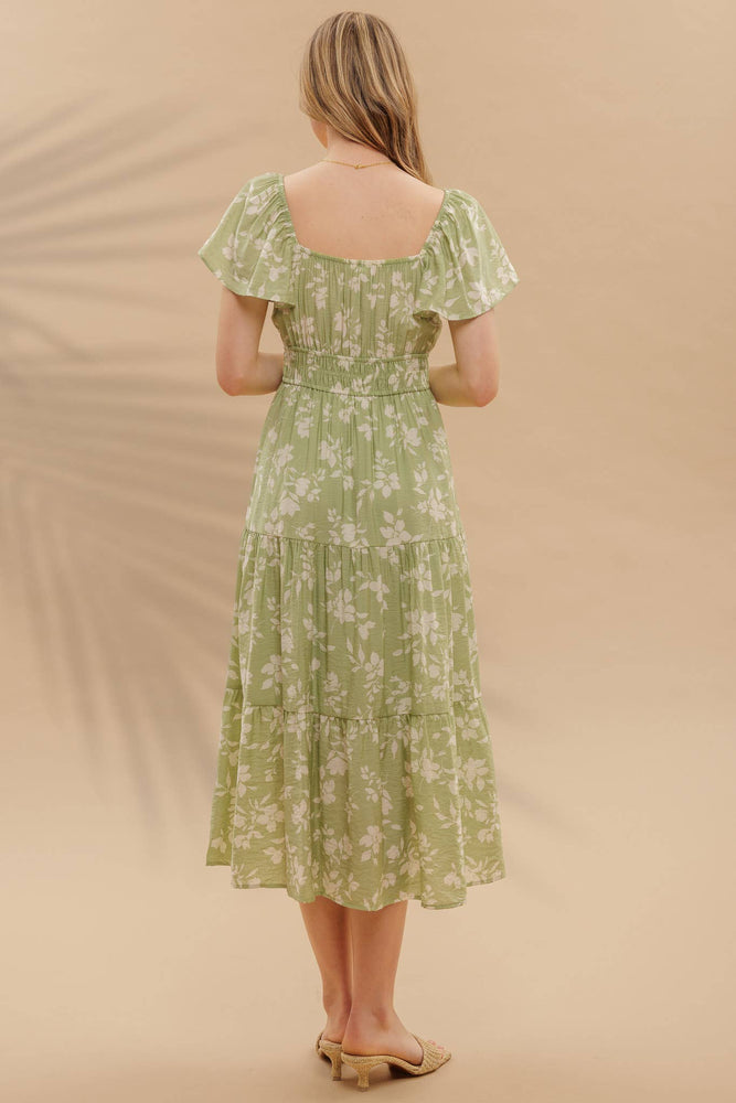 
                
                    Load image into Gallery viewer, Gather Love Midi Dress
                
            