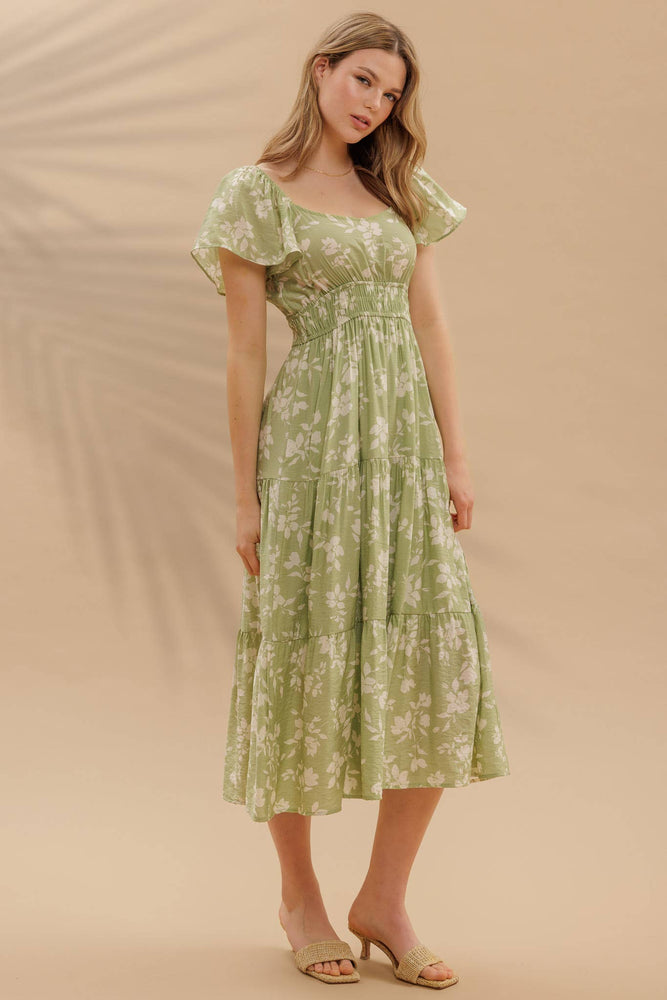 
                
                    Load image into Gallery viewer, Gather Love Midi Dress
                
            