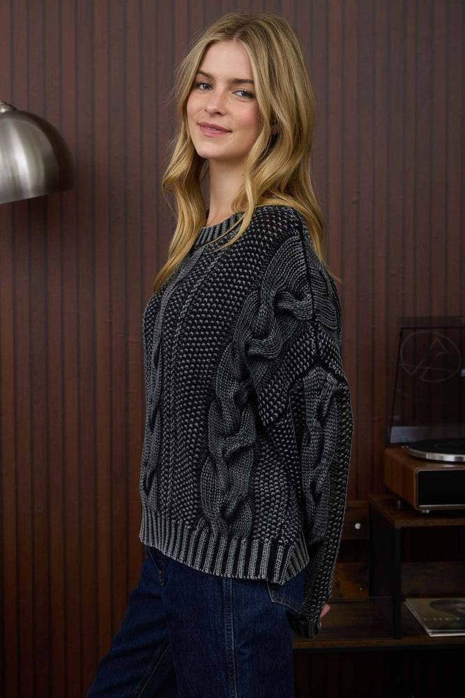 Favourite Cable Knit Sweater