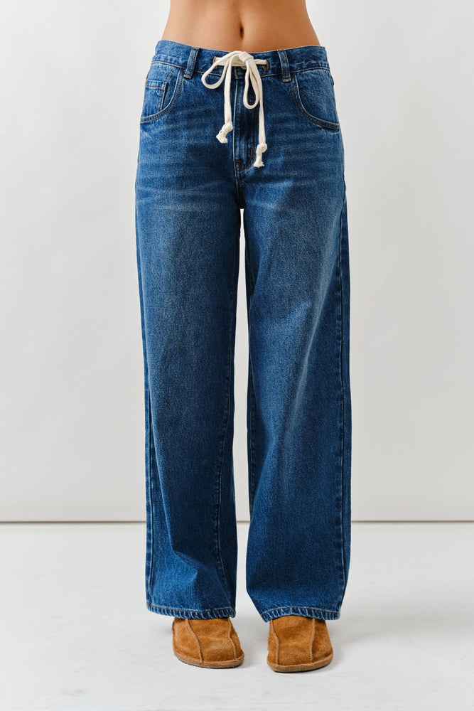 Artist Drawstring Jeans