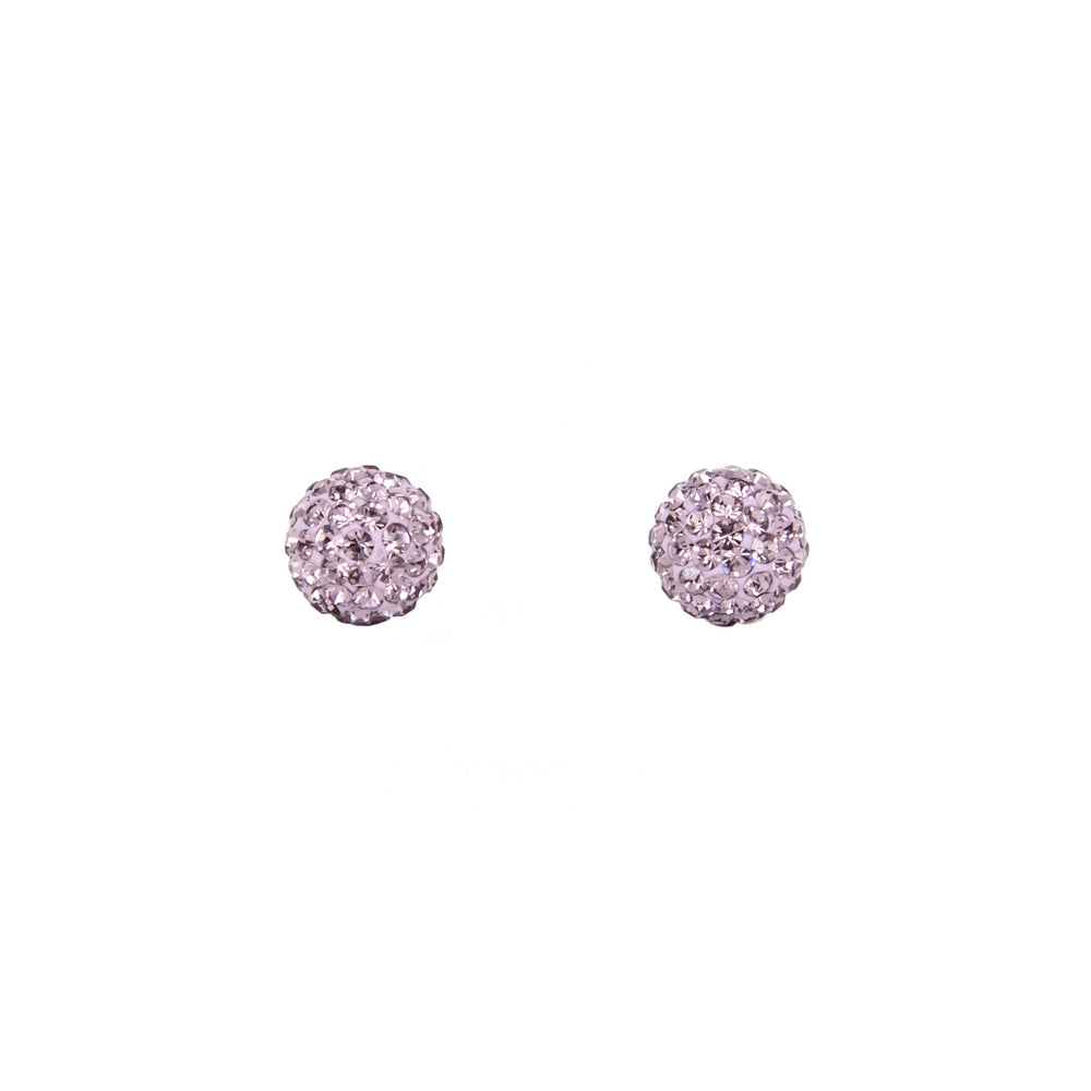 Radiance Studs Dusty Purple