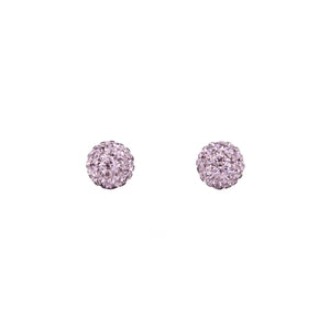 Radiance Studs Dusty Purple