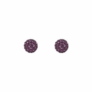 Radiance Studs Amethyst